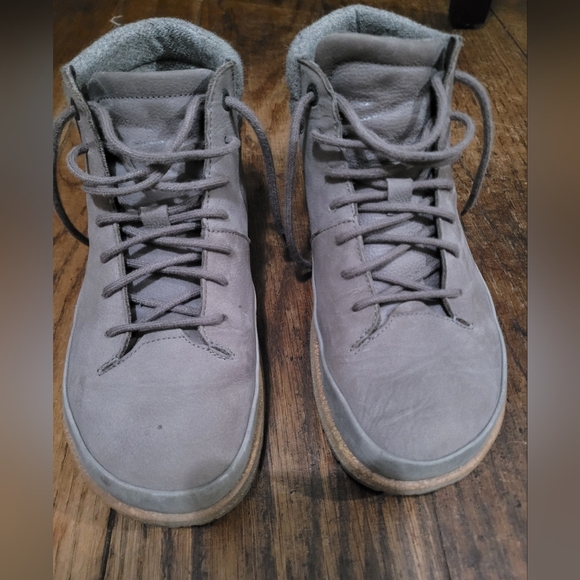 Birkenstock Gray Suede High-Top Sneakers – 40L - Picture 3 of 5